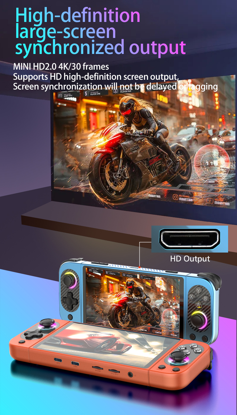 Wholesale D50 Max Android Consoles Handheld Game Console 5 Inch Touch ...
