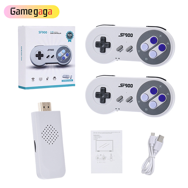 SF900 Retro Game Mini Game Stick Built in 5000 Games Video Game Console for Super  Nintendo SNES NES 2.4G Wireless Gamepad Gaming - AliExpress