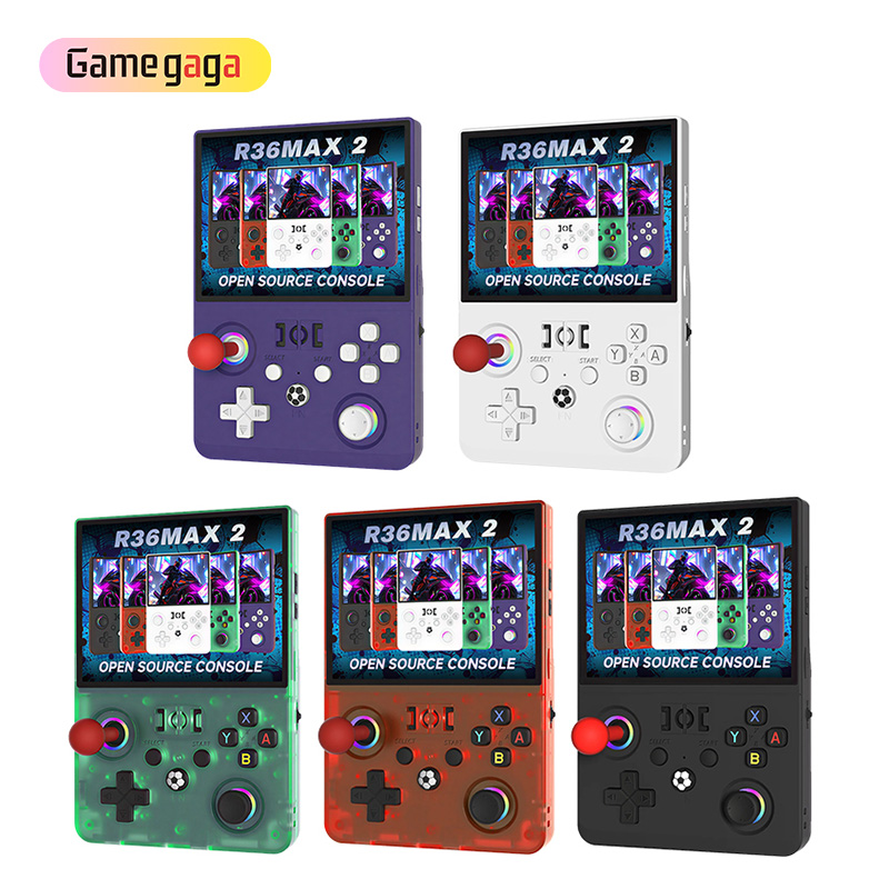 Wholesale Portable R36 Max 2 Handheld Game Console 4.5 Inch Linux